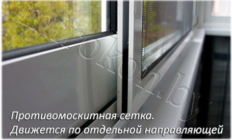 противомоскитная сетка алюминиевой рамы
