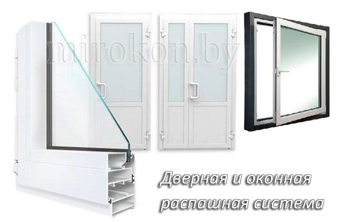 распашная система алюминиевая provedal для дверей и окон