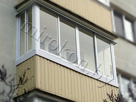 балконные рамы из алюминия