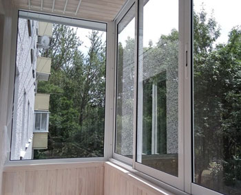 балконные рамы из алюминия