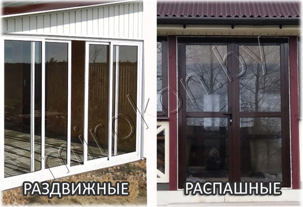разные варианты дверей